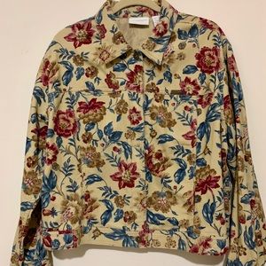 Liz Claiborne Vintage Flower Power Jacket